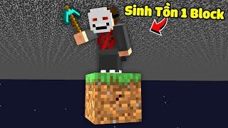 Minecraft Nhưng Sinh Tồn 1 Block Vực Thẳm