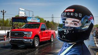 WHIPPLE F150 HITS THE TRACK FOR THE FIRST TIME