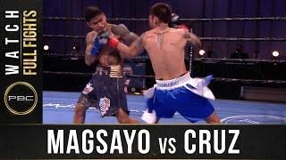 Magsayo vs Cruz FULL FIGHT April 10 2021  PBC on Showtime