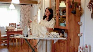 Simple and unhurried life in a cozy country house. Gardening and cooking. Sewing for the home