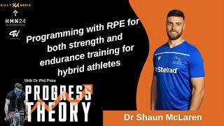 Programming with RPE for both strength and endurance training for hybrid athletes