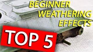 Top 5 Weathering Tips I Recommend for Beginners