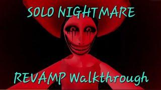 BOOK 1 REVAMP NIGHTMARE 1 - The Mimic - Control Chapter 1 - Nightmare Solo Walkthrough  ROBLOX