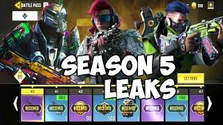 Season 5 Leaked Skins  Battle Pass  Get Wrecked Trailer Templar & More  COD Mobile  CODM