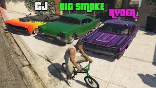 GTA 5 - How to Find CJ Big Smoke and Ryders Car Stealing Cars
