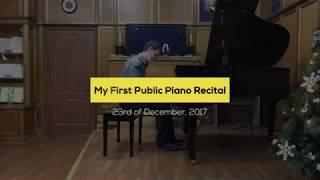 My first ever public piano playing - Tchaikovsky In church