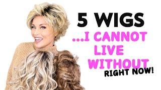 5 WIGS I CANNOT LIVE WITHOUT These WIGS are ALWAYS in my CLOSET #tazswigcloset