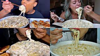 ASMR Best *Creamy Pasta* Mukbang  Eating Sounds