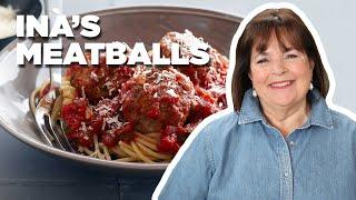 Ina Garten Makes Her Top-Rated Meatballs and Spaghetti  Barefoot Contessa  Food Network