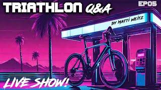 PRO Triathlete & Sport Physiotherapist answers YOUR QUESTIONS  Live Stream Q&A