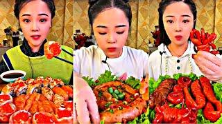 ASMR CHINESE FOOD MUKBANG EATING SHOW  먹방 ASMR 중국먹방  XIAO YU MUKBANG #122