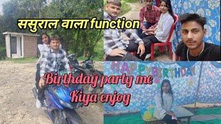 sasural wala function ll full enjoy on bday partyll Himachali custom on birthday #mr&mrschauhanvlogs