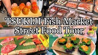 Ultimate Japanese Street Food Tour at Tsukiji Fish Market Tokyo Japan Japan Travel Guide