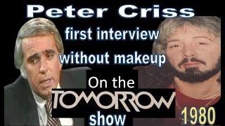 Peter Criss - 1st interview without makeup on Tom Snyder Show 1980