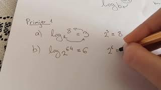 Matematika - 2. razred srednje škole - Uvod u logaritme