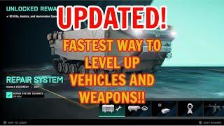 BF2042 UPDATED FASTEST WAY TO LEVEL UP VEHICLES AND WEAPONS