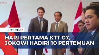 Hari Pertama KTT G7 Jepang Presiden Jokowi Hadiri 10 Pertemuan Penting