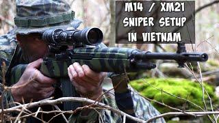 M14  XM21 Sniper Setup in Vietnam