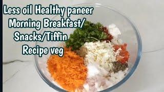 instant Healthy Morning BreakfastSnacks for kidspaneer snacks recipe healthy snacks tiffin