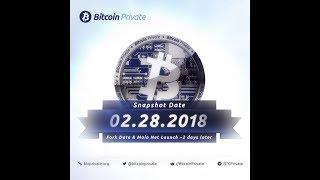 Bitcoin Private Fork Date 2-28-2018