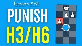 Chess Lesson # 61  How To Attack The f7-g7-h6 pawn structure  Opposite Side Castling Attack 