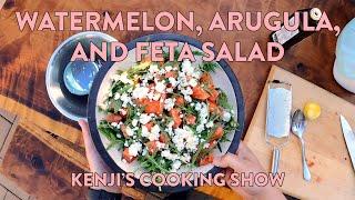 Kenjis Cooking Show  Watermelon and Feta Salad