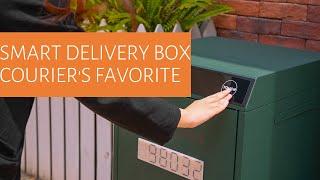 SMART DELIVERY PARCEL DROP BOX  COURIERS FAVORITE