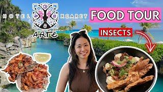 Hotel Xcaret Arte restaurants The BEST Cancun all inclusive resort food  VLOG