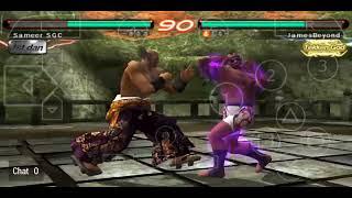 Tekken 6 Online PPSSPP Sameer SGCHehachi vs James Bruce