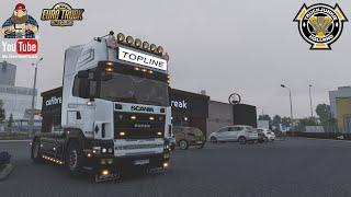 ETS2 v1.49 Scania RJL Addon v1.1 & Skinpack *All in one NEW Update*