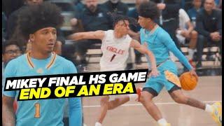 Mikey Williams FINAL HIGH SCHOOL GAME EVER Crazy Ending To His Career