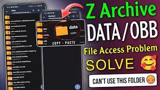 Cant Use This Folder Problem  Obb File Access  Acces Data Obb Files By Z Archiver