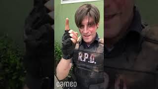 Nick Apostolides Leon Kennedy in RE2R Answers Some Questions In Costume