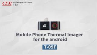 How to use a Smart Thermal Camer - CEM T-09F Application for Android