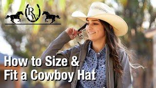 How to Size & Fit a Cowboy Hat