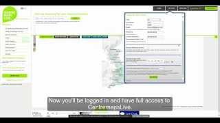 How to Register on CentremapsLive