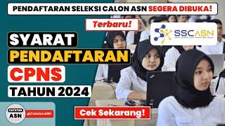 Syarat Daftar CPNS Tahun 2024 - Bisakah Daftar CPNS dan PPPK bersamaan?