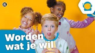 Kinderen voor Kinderen - Worden wat je wil Officiële Kinderboekenweek videoclip