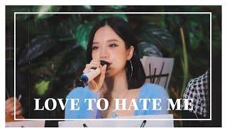 FANCAM LOVE TO HATE ME - BLACKPINK  LÊ NGỌC CHÂU ANH COVER LIVE GUITAR VERSION