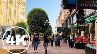 Downtown Victoria Walking Tour 4K 60fps British Columbia Canada  A Stroll through the City Streets