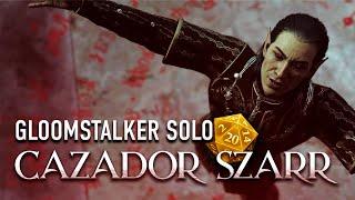 Baldurs Gate 3 Gloomstalker Solo Cazador  ONE TURN  Honour Mode