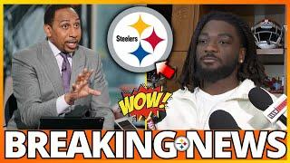 HES COMING GOOD BUSINESS THE 1272 YARD STAR IS SIGNED WITH THE STEELERSPITTSBURGH STEELERS NEWS