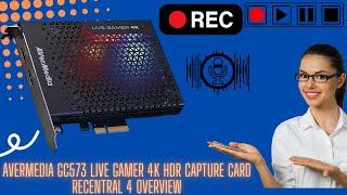 Avermedia GC573 Live Gamer 4K HDR Capture Card Recentral 4 Overview