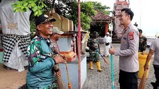 Jro Mangku Senang Dan Bangga Melihat TNIPolri Dalam Kebersamaan.