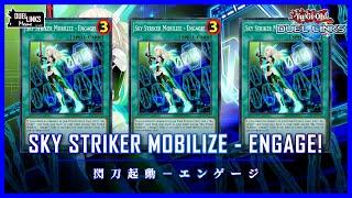 3x Sky Striker Mobilize - Engage Engage Draw Engage Yu-Gi-Oh Duel Links