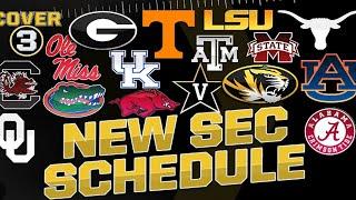 The NEW SEC Schedule is Out and its INSANE