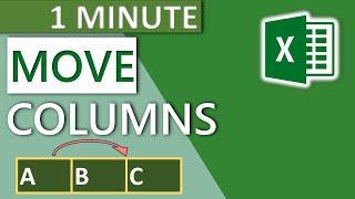Excel Move Columns Swap - 1 Minute 2020