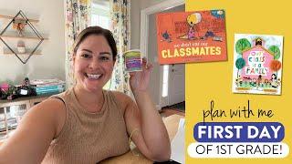 Plan with me First day of school in first grade planning