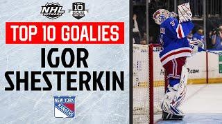 2024 Top 10 Goalies #1 Igor Shesterkin