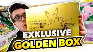 *LIMITIERTE* 25th Anniversary GOLDEN BOX Pokemon Celebrations Booster Opening